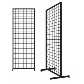 Floor wire metal display